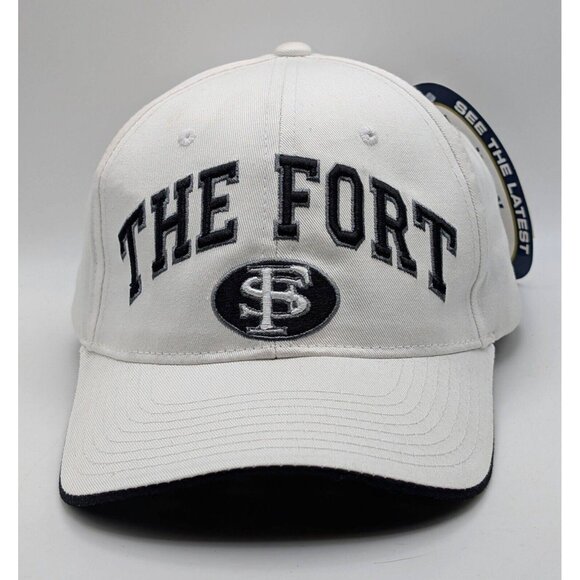 Zephyr Florida State Seminoles The Fort Cap Hat Vintage VTG NEW White Snapback - Picture 2 of 6